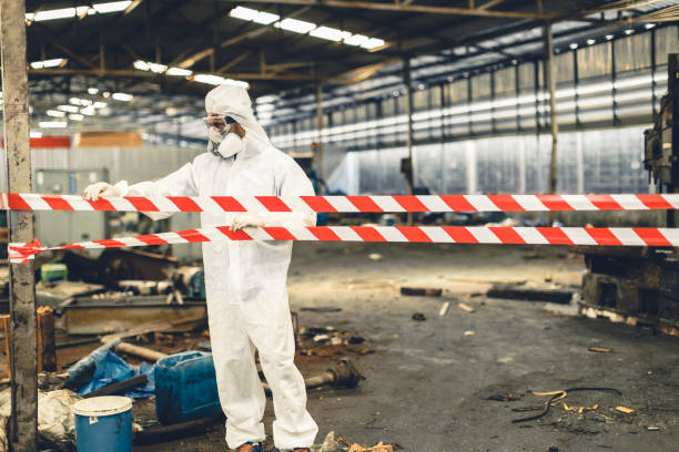 Professional Hoarding Cleanup technician working in Endicott, NE